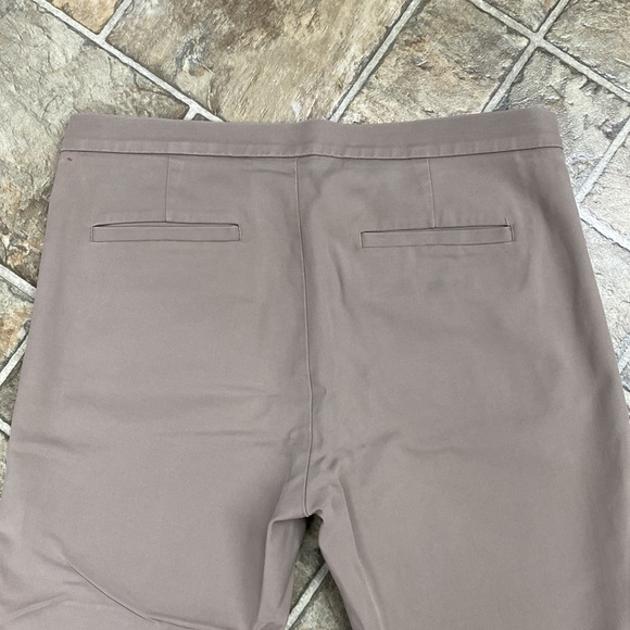 BNWOT Banana Republic Addison Pants, Skinny Ankle with Zip, Tan - Picture 8 of 12